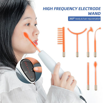 Electrotherapy Machine LED High Frequency Portable Electrode Skin